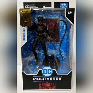 McFarlane Toys DC Multiverse - Gold Label - Catwoman -The Batman (2022) Rare NEW